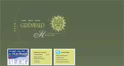 Desktop Screenshot of hotelgrunwald.it